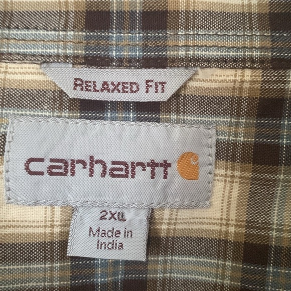 Carhartt Men’s Relaxed Fit Shirt Size 2XL. #388 - Picture 7 of 10